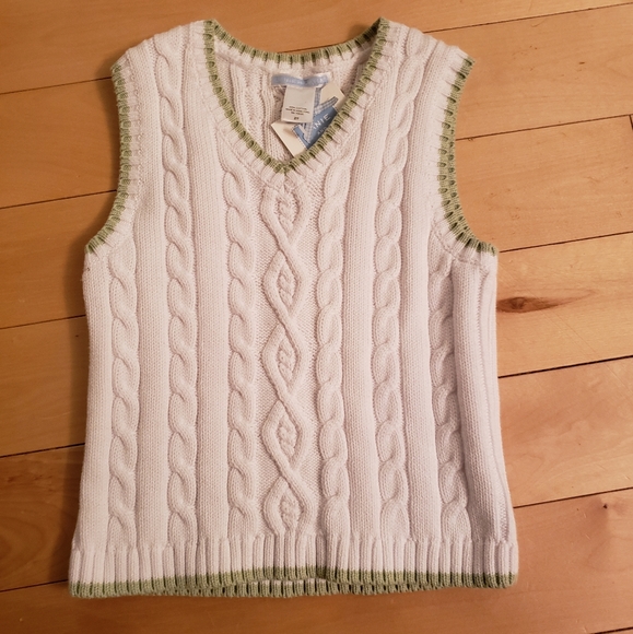 Janie and Jack Other - 3/$20 NWT Janie & Jack White Sweater vest